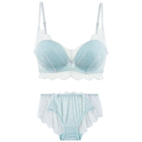 Цвет мяты (кружево с кружевом)