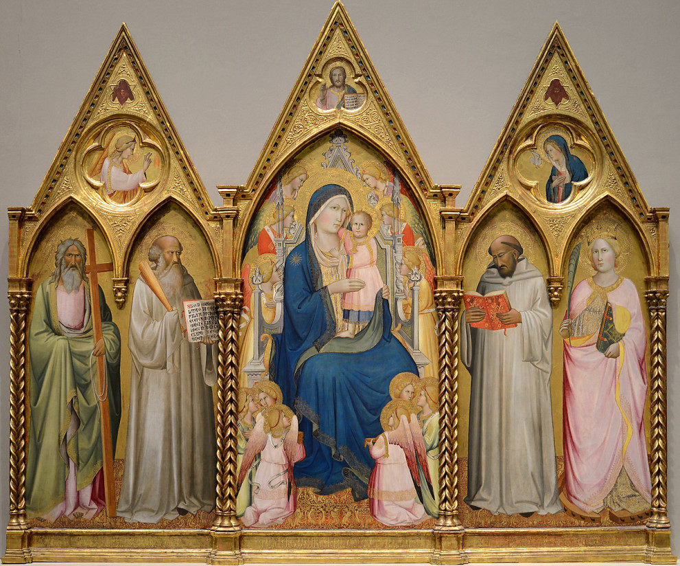 YC497 (Italy) (Agnolo Gaddi) Religious oil painting murals online gallery