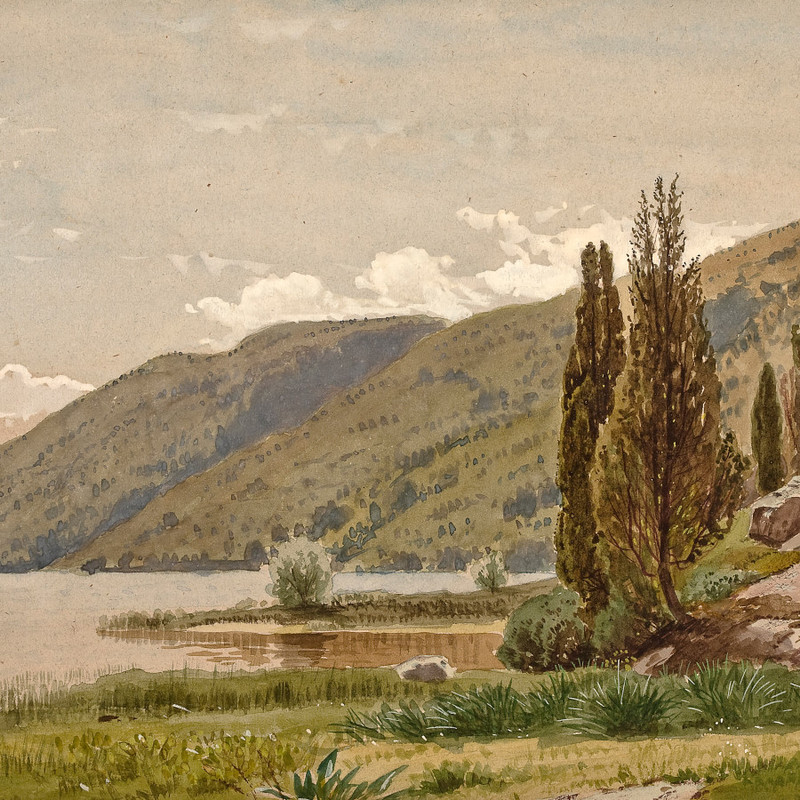 K178【United States】Samuel Colman's Paintings from the Online Art Gallery