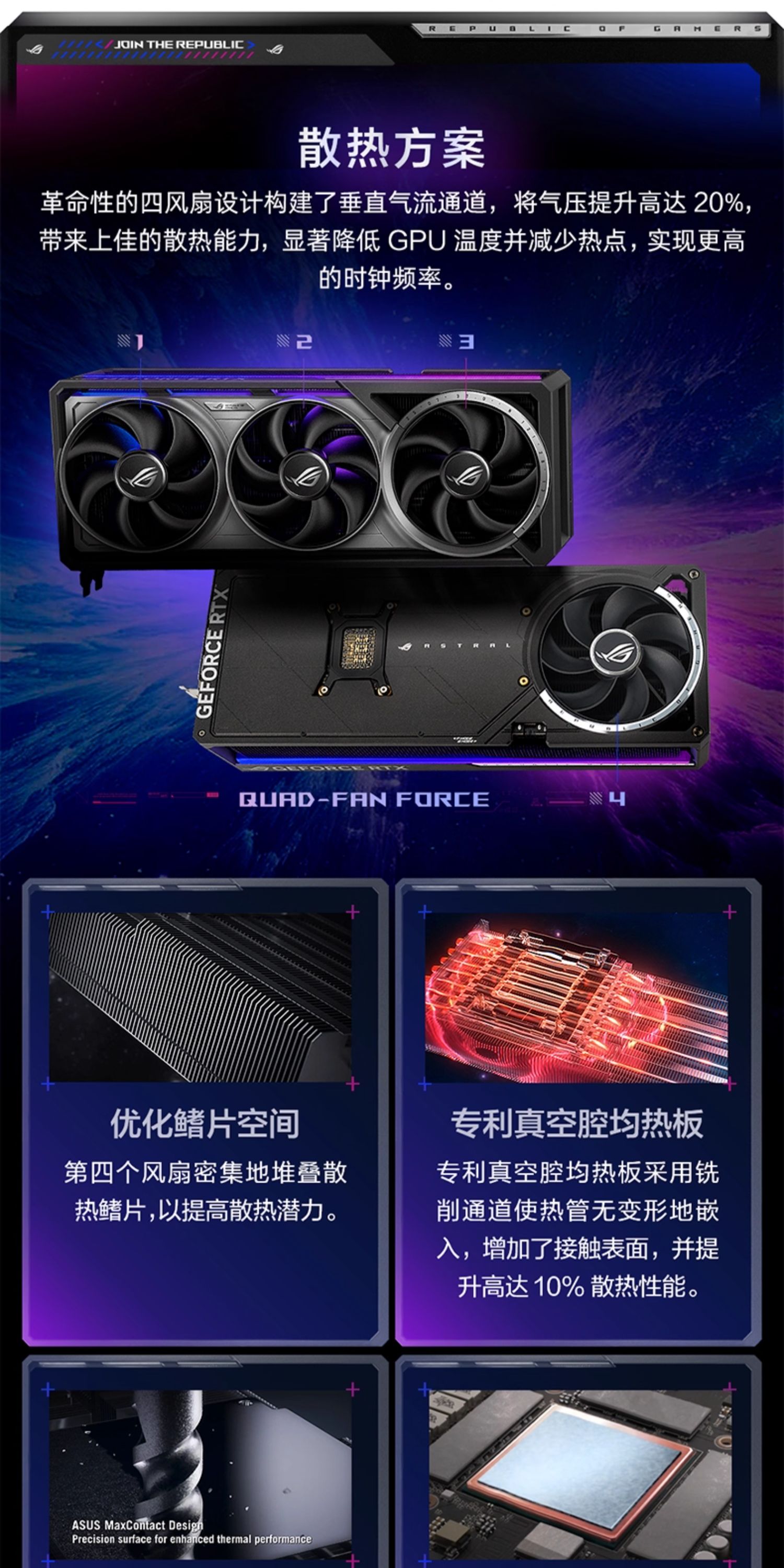 Asus/华硕ROG/TUF电竞RTX 5080游戏16G显存显卡 支持4K显示器插图9