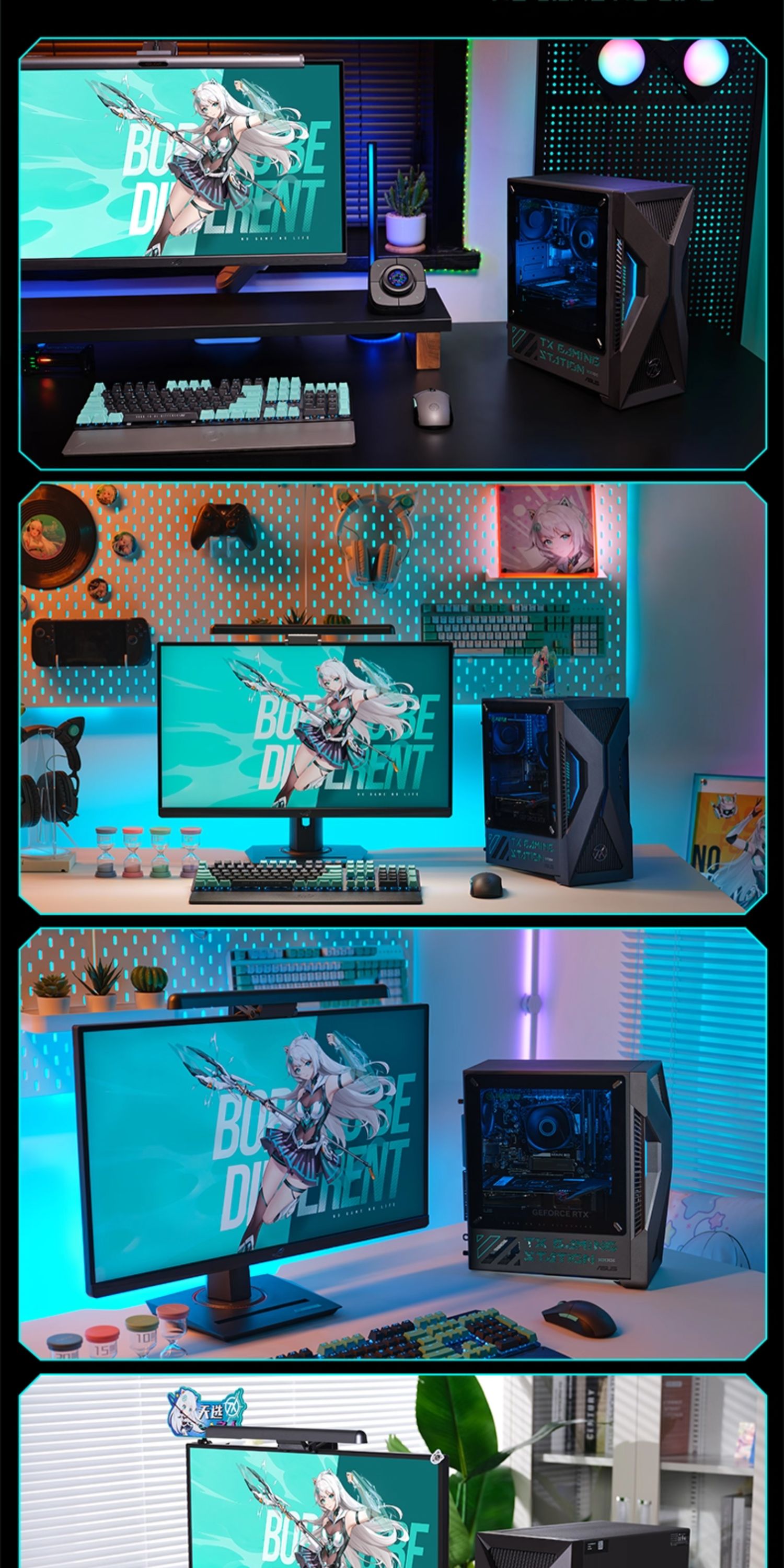 ASUS/华硕天选6X 台式电脑台式机游戏电竞设计电脑主机 侧透机身插图13