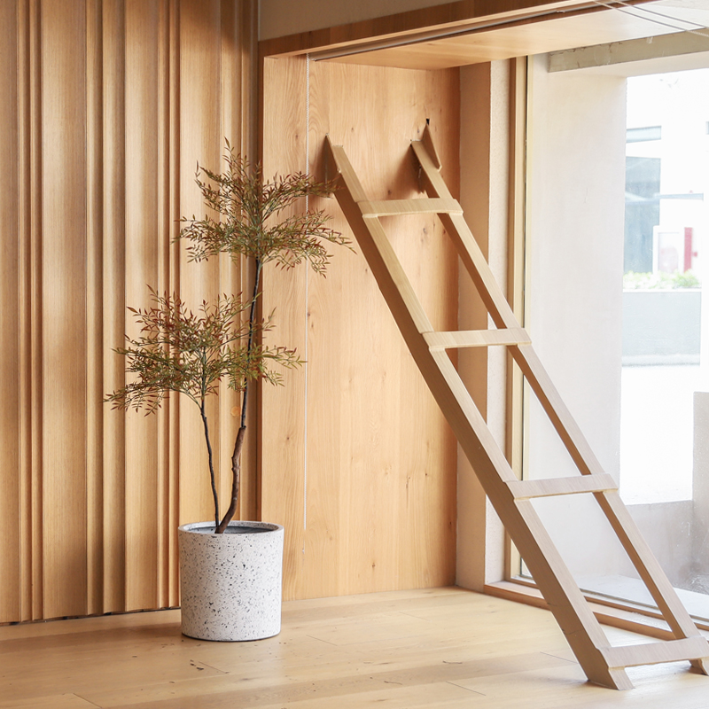 Mori space bionic green plant fake tree ball potted plant floor Nordic style home bonsai decoration indoor simulation plant