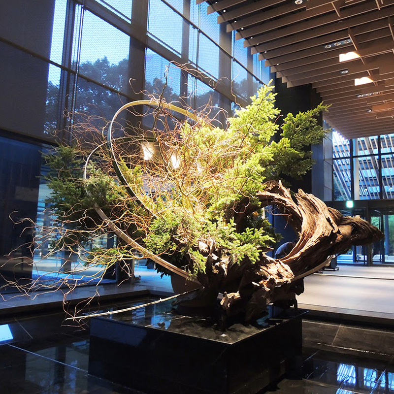 False tree simulation tree simulation plant scenesGreen planting project construction design decoration interior and outdoor laying tree