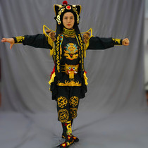 Kangyi new Sichuan Opera face change costume embroidery vest face change costume face change props distribution 12 face masks