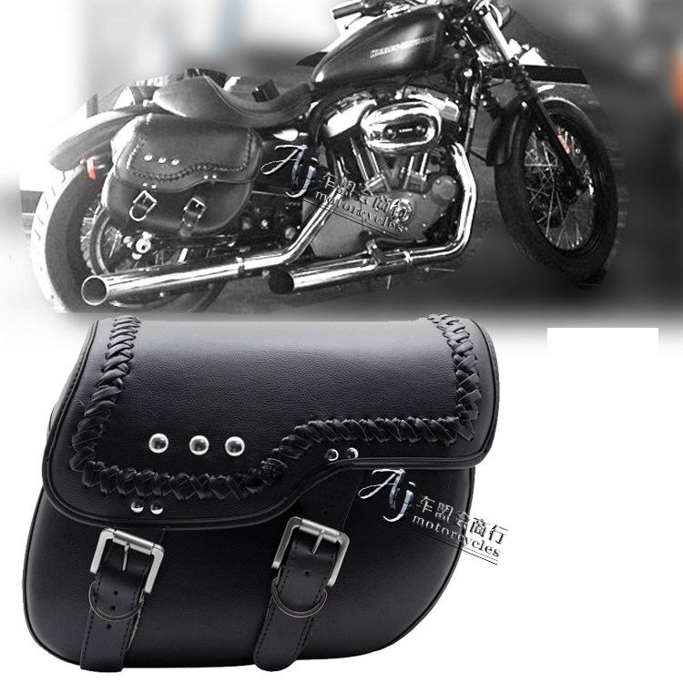 Motorcycle edge package modified side box Halley 750 XL 8831200 Penda General Knight saddle bag