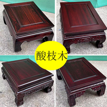 Wood Kang Table Acier Succursales Kang Kang plusieurs Table à manger à table courte Table de thé Table de thé Floating Window Chinese Red Wood Small Tea Table