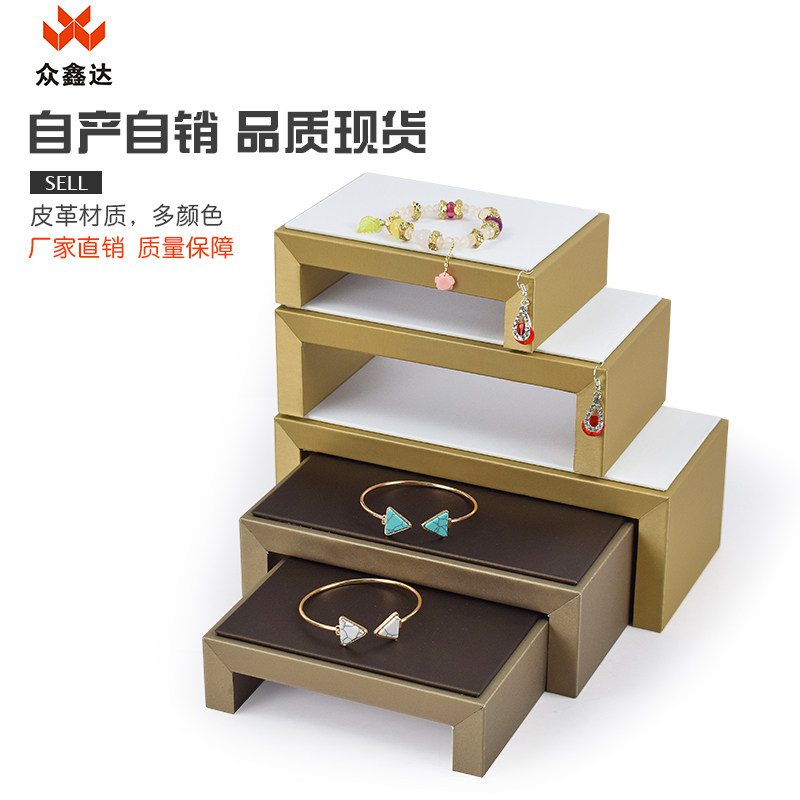 Creative Jewelry Display Props Jade Ware Emerald Honey Wax Swing Table Handstring Bracelet Hand Strings First Ornament Shelf Display Tray-Taobao