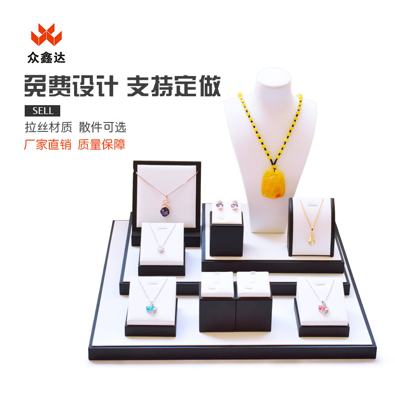 Necklace model pendant jewelry display rack diamond ring earrings jewelry rack jewelry window display ornaments display props