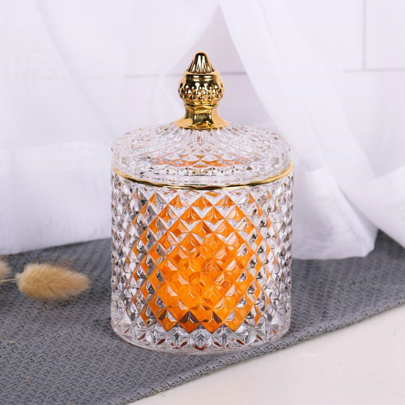 Mini small jar high-value candy jar net red glass candy cup mini small glass jar jewelry box small