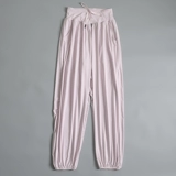 Летние штаны, дорожные повседневные брюки для спортзала, быстросохнущая одежда для йоги, свободный крой, высокая талия, для бега