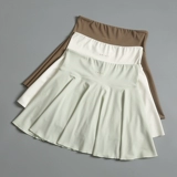 Спортивная мини-юбка, летняя одежда для йоги, защитное белье для спортзала, комплект, теннисная юбка, для бега