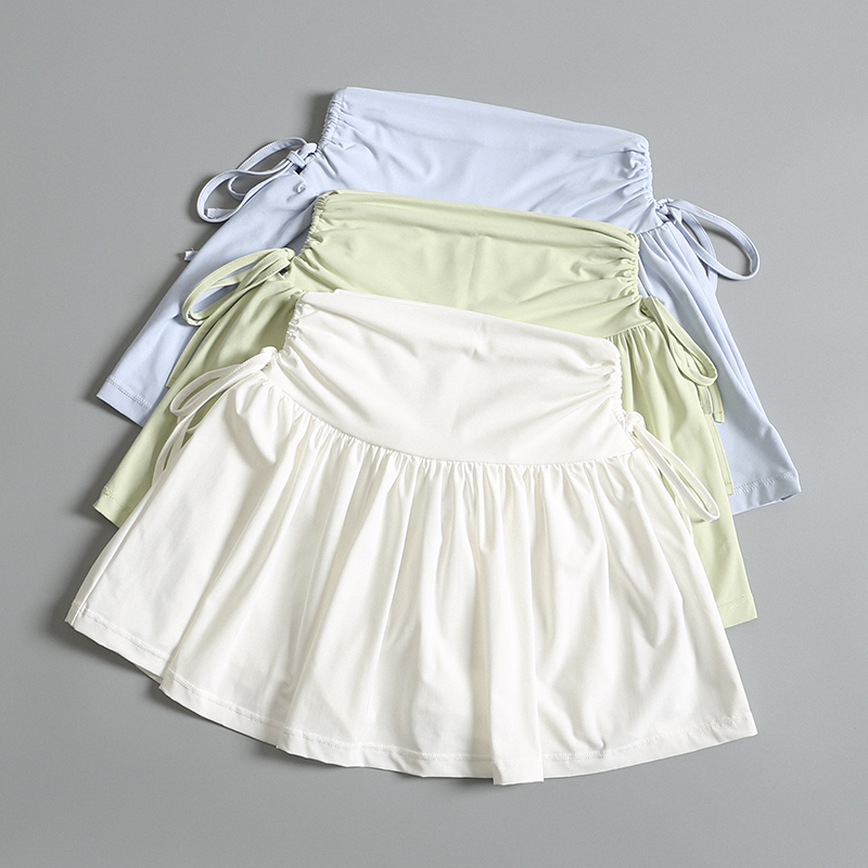 Tennis Skirt Pants for Women, Yoga Wear, Summer Thin Running Anti-Exposure Badminton Wear, Slimming Fitness Shorts, Sports Skirt Tennis Skirt Pants for Women, Yoga Wear, Summer Thin Running Anti-Exposure Badminton Wear, Slimming Fitness Shorts, Sports Skirt