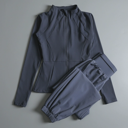 Элитный комплект для спортзала для тренировок, спортивный модный лонгслив, одежда для йоги, для бега, популярно в интернете