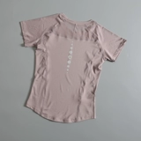 Спортивная футболка, летняя дышащая быстросохнущая одежда для йоги, 2025 года, для бега, короткий рукав, свободный крой