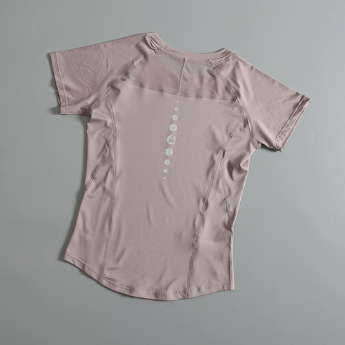 Спортивная футболка, летняя дышащая быстросохнущая одежда для йоги, 2025 года, для бега, короткий рукав, свободный крой