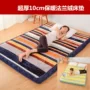 Có thể được tùy chỉnh flannel nệm nệm bọt nệm phụ tatami nệm 1.5 / 1.8m vận chuyển có thể gập lại - Nệm đệm nước