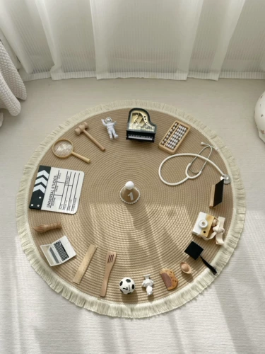 Плетеный ковер подходит для мужчин и женщин для девочек для ползания, подарок на день рождения