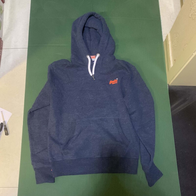 Purely Dry Superdry Men's Fleece-Lined Thick Hooded Sweatshirt