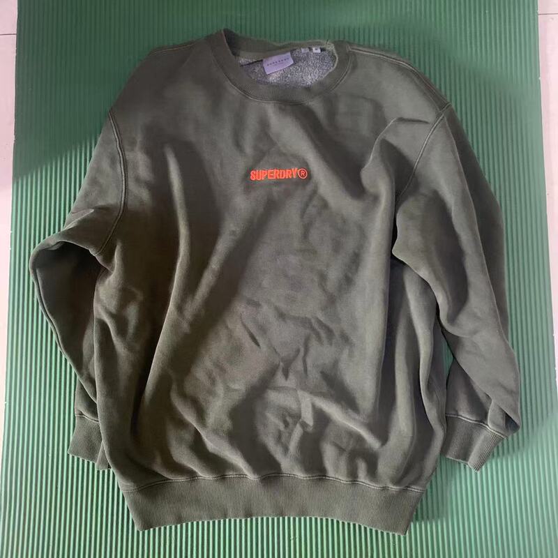 Purely Dry and Extremely Absorbent Superdry Men's Fleece-Lined Thickened Crew Neck Sweatshirt T-Shirt 50 Purely Dry and Extremely Absorbent Superdry Men's Fleece-Lined Thickened Crew Neck Sweatshirt T-Shirt 50