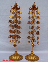 For the Buddha the front wall decoration of the Buddha