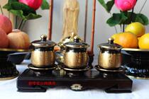 Water supply Cup holy water Taiwan Great Compassion Curse Pure Copper Great Sadness Water Heart Sutra Water Supply Cup A set of Buddha Gonggong Cup Buddhist supplies