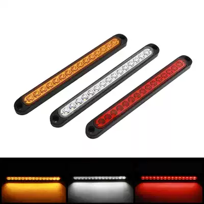 15LED large long tail light car truck trailer cart rear tail light brake steering assembly 12V24V