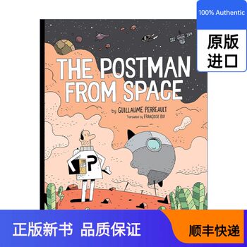 [Imported Original New Book] English Original Version the Postman from Space Children's Science Fiction Comic by Guillaume Perrot Hardcover English Edition Imported English Original Book Guillau