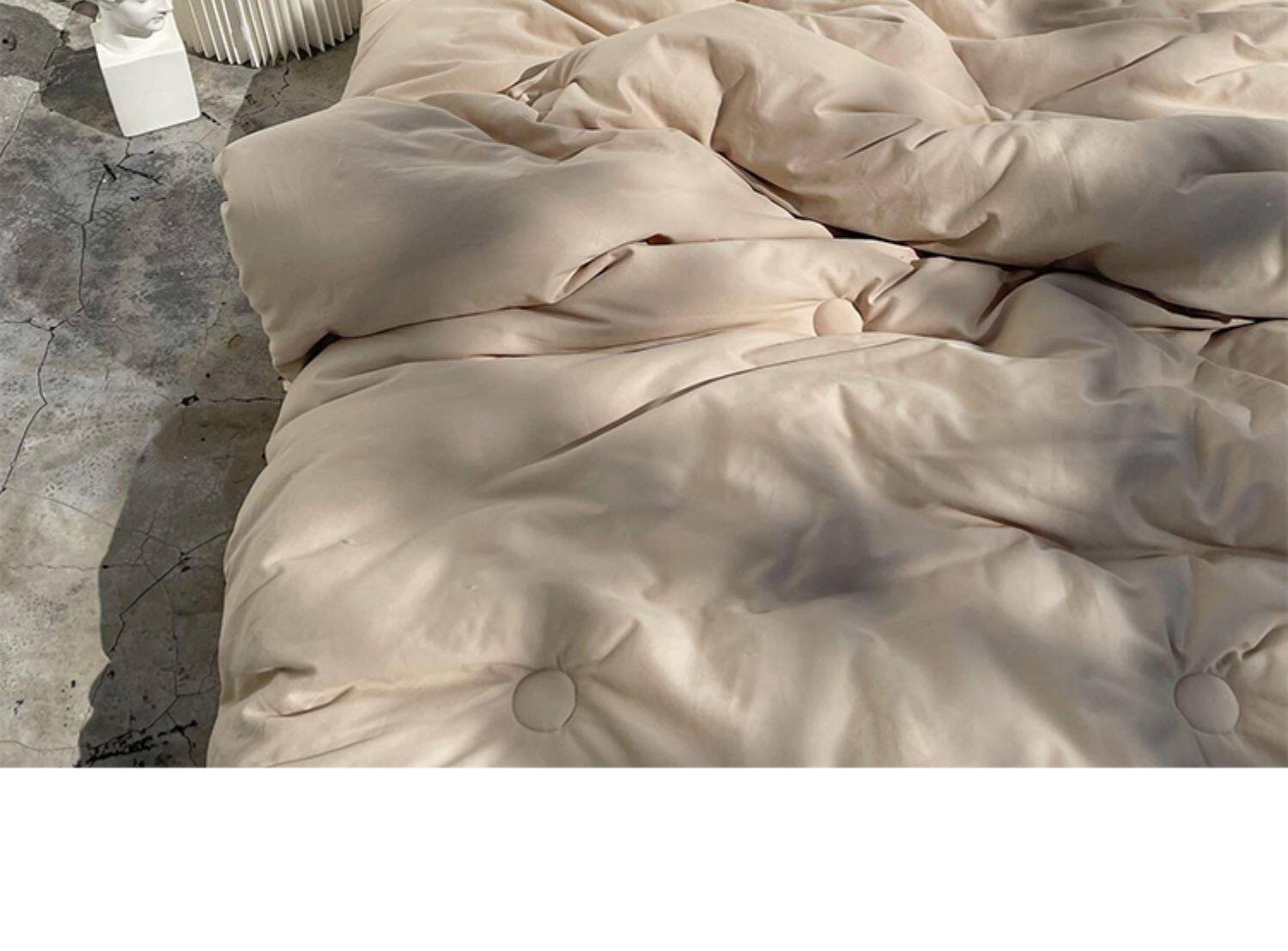 Химические волокна 种豆得云被 蓬松柔软大豆纤维被空调被春秋被全棉50支 春秋夏凉