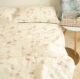 Nhiệt đới mùa hè flamingo mẫu in tươi gió Bắc Âu bông twill vải quilt thể được trang bị với ba gia đình bốn - Khăn trải giường drap giường hàn quốc