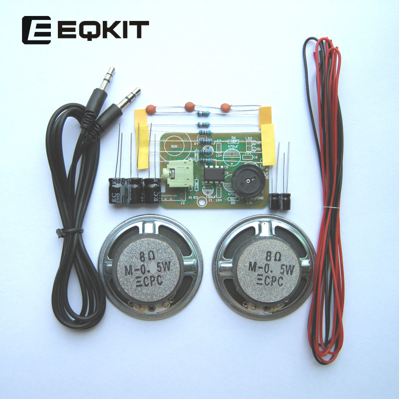 Power amplifier bulk power amplifier kit TDA2822M Electronic DIY electronic kit bulk electronic production kit