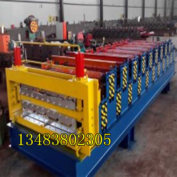 Numerical control fully automatic 840900 Dual-purpose pressure tile machine Color steel tile equipment top plate wall panel double color tile machine corrugated machine