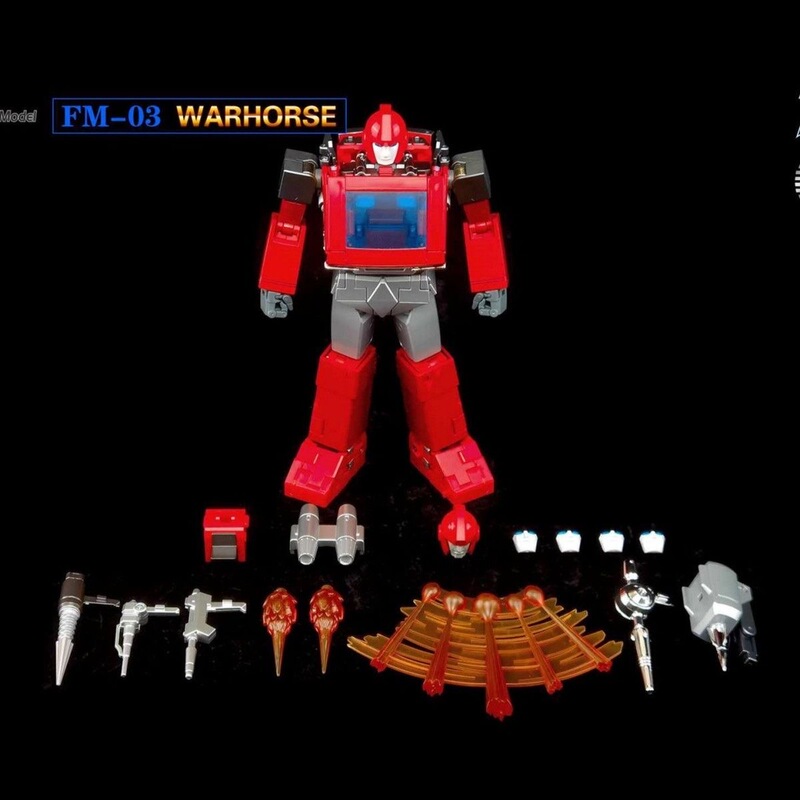  Fm-03 ft Metal Transformation Toy Robot Optimus Prime Autobot