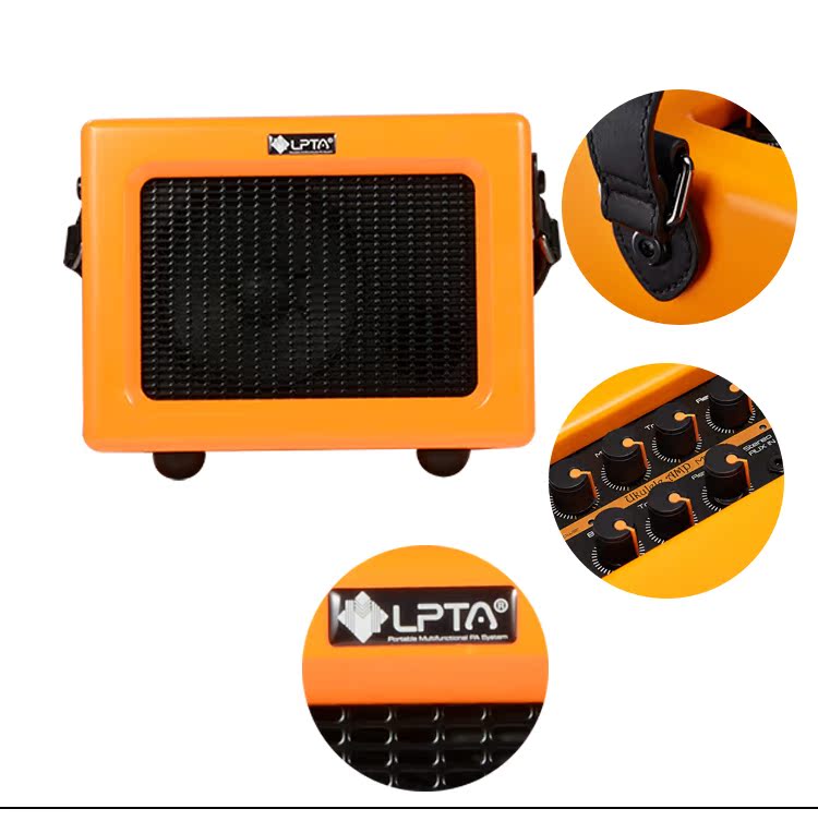 Ukulele Loa Guitar Âm thanh Sạc Ballad Hiệu suất LPTA36W Rubiks Cube 3 Mini - Loa loa loa soundmax a8800