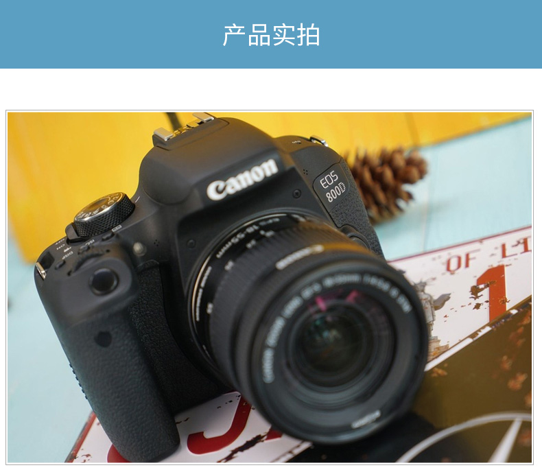 Canon Canon EOS800D18-55 Đặt máy ảnh nhập cảnh Máy ảnh Canon Bộ 800D - SLR kỹ thuật số chuyên nghiệp máy ảnh cơ giá rẻ
