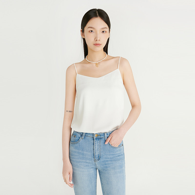 SUD Weiguangshi Collection Heavy recommendation _ light silky silk super skin-friendly _ natural mulberry silk camisole