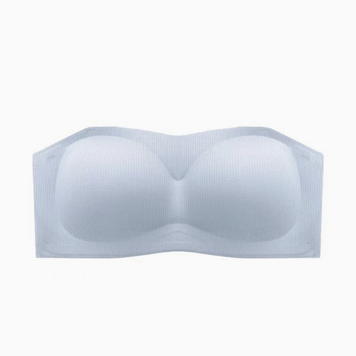 SUD Weiguang Shiji Nude sense zero pressure zero sensitivity strapless underwear gathered non-slip wrap chest invisible tube top bra