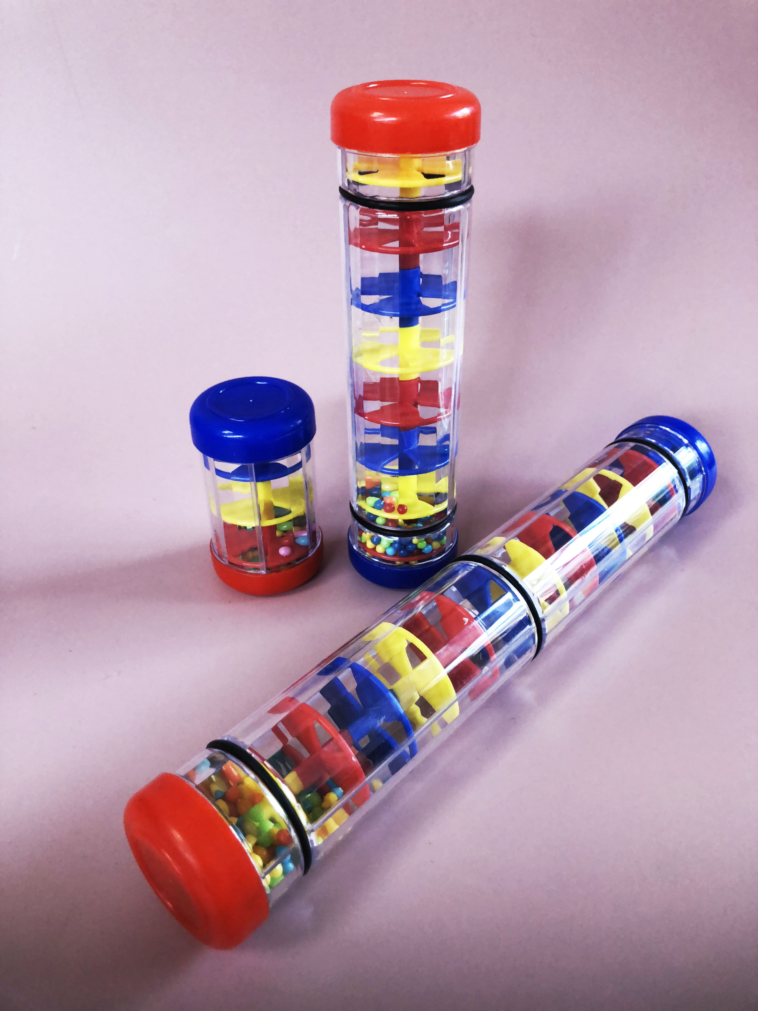 Rainbow rod and sand leaks early teach Olf instrument percussion instrument rain bucket (ringing)