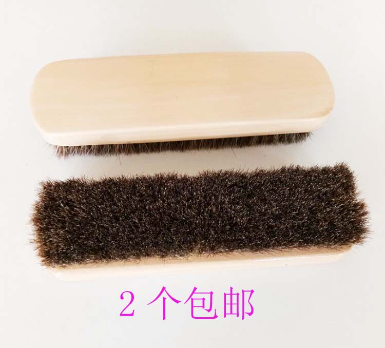 Suede shoe brush clean solid wood wood wood wool wool wool brush shoe brush polished horse brush