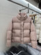 European Style Stand-Up Collar down Jacket for Women, Short, Fashionable, Loose, Thickened, Petite Size, 95% White Duck Down, Puffer Jacket, New Winter Model