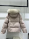 2025 Winter New Style Real Fox Fur Collar down Jacket for Women, Short Hooded Thickened 90% White Duck down Warm Coat