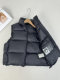 2025 New Style Stand Collar down Vest for Women, Short Thickened 95% White Duck down Puffy Jacket, Sleeveless Vest