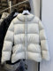 2025 Winter Cloud Puff down Jacket for Women, Petite Mid-Length Hooded Slimming Thickened Puffer Coat