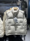European high-end down vest for women 2025 new style stand collar thickened new national standard down jacket vest sleeveless vest winter