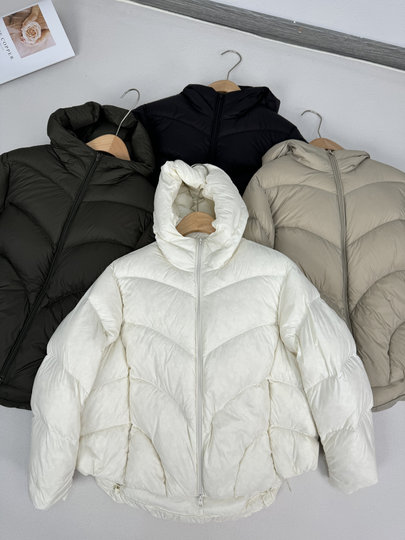 Mall Same Style Puff down Jacket for Women, Short Hooded Thickened Puffer Coat, 2025 Winter Cold-Proof Warm Outerwear, Trendy