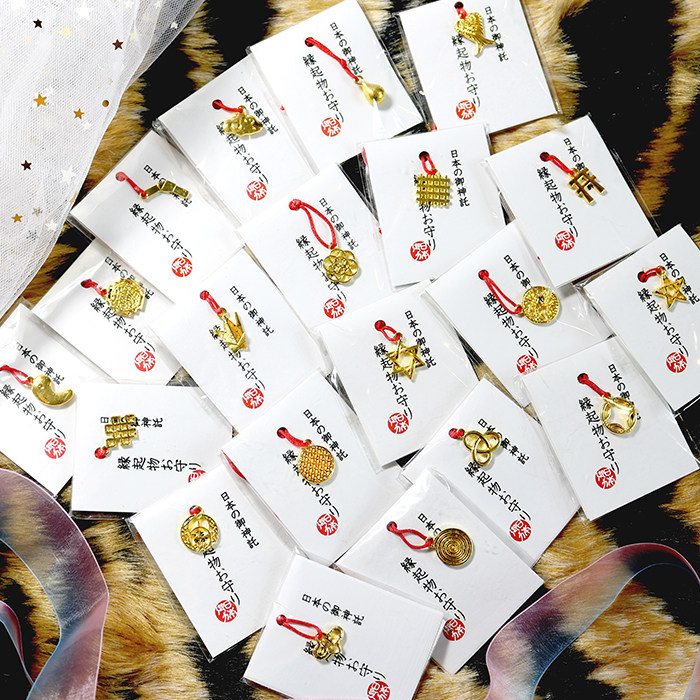 เครื่องรางศาลเจ้าเซเมอิไคสไตล์อินุยาฉะ จี้สร้อยคอชุบทอง 24K รูปดาวห้าแฉก กำไลเชือกแดง ประจำปีนักษัตร