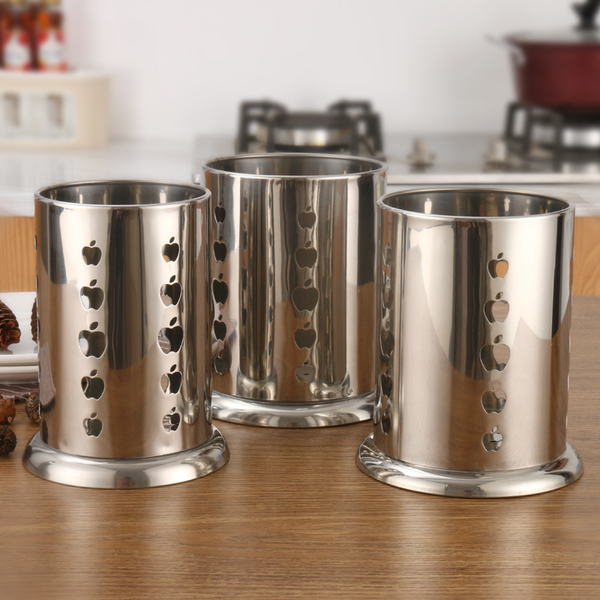 Commercial Restaurant Chopsticks Box Hotel Tube for Bamboo Sticks Stainless Steel