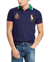 2021 Summer Tide Contrast Mens Sports Polo Shirt Mens casual lapel Joker Tide Short Sleeves