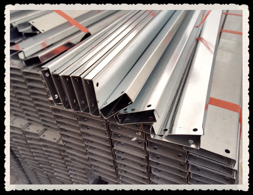 LED display keel back bar P10 back bar keel LED display U-shaped light steel back bar 1-6 high keels