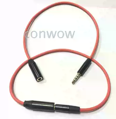 0 3 meters 4 sections 3 5mm audio cable male to female extension cable four sections aux cable mobile phone computer headset interface