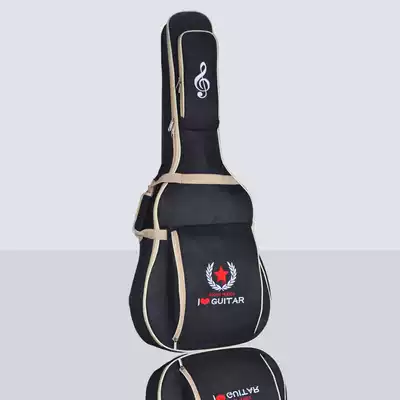 Dole guitar bag plus cotton shoulder baby bag 41-inch waterproof musical instrument piano bag bag thickened universal guitar bag 41-inch